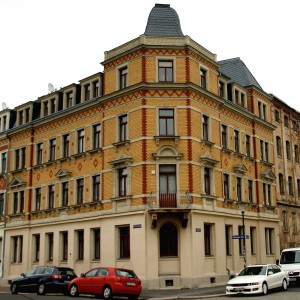 Denkmalgeschütztes Haus in Dresden