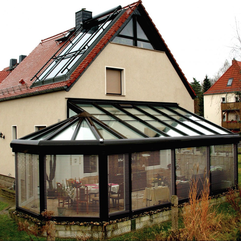 30+ Wintergarten Mit Dach, Eine überdachung aus glas hat gleich